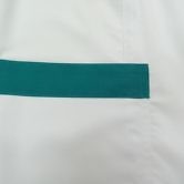 Блуза для медсестер, обработка кармана