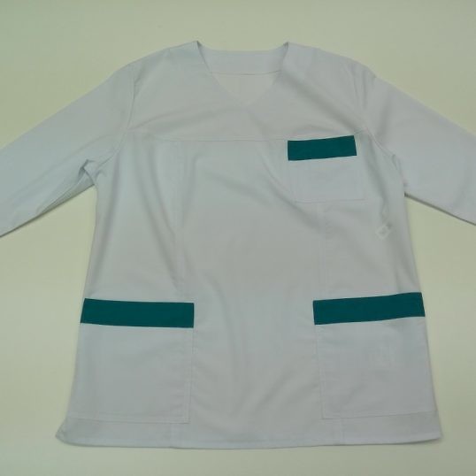 Блуза для медсестер, вид спереди