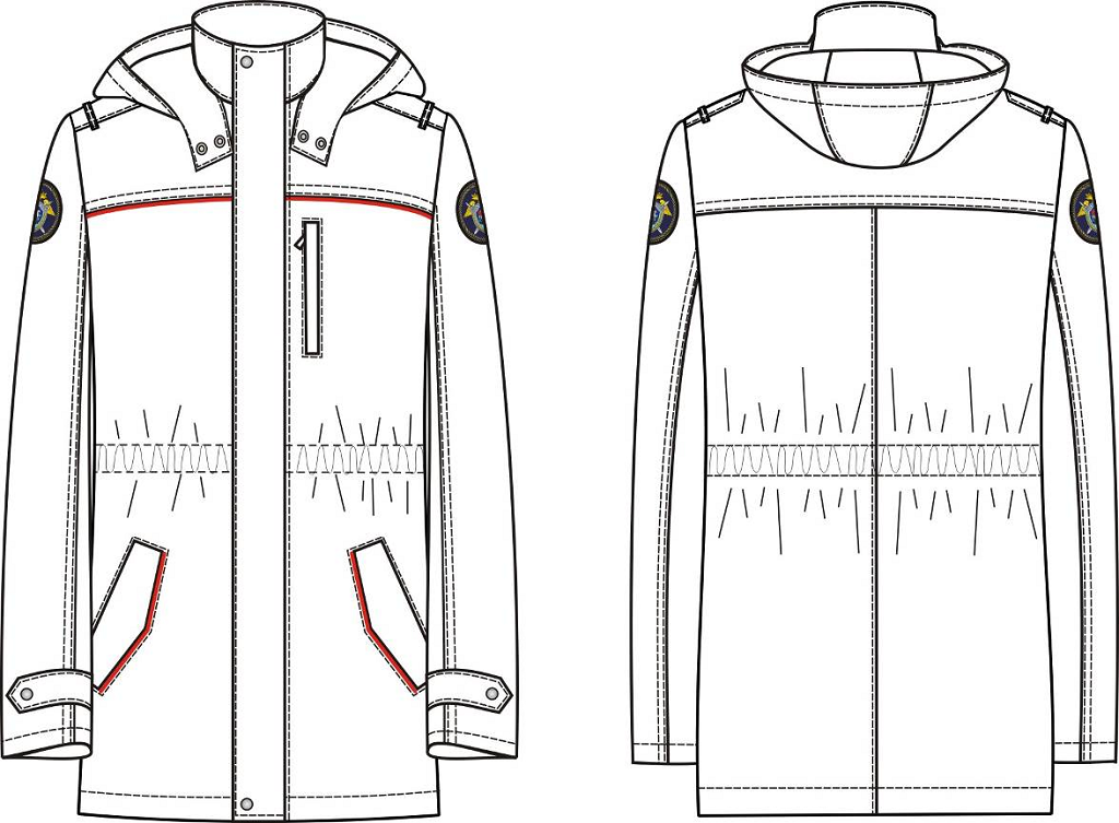 Схема куртка